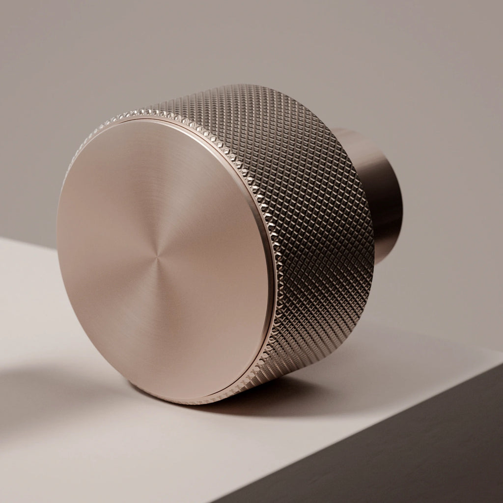 Radial Brushed Buffed Copper Metal PBR Texture - Example Scene Visualization | Superellipse