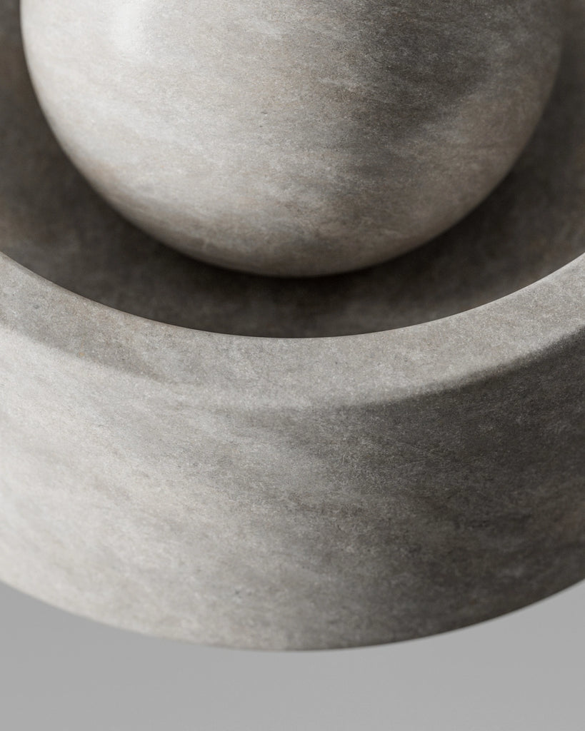 Light Grey French Limestone Slab PBR Texture - Example Scene Visualization | Superellipse